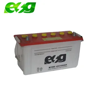 ESG brand Best Dry Charged Lead Acid Auto Truck Car Battery 12V150Ah rechargeable deep cycle battery assembly machinery