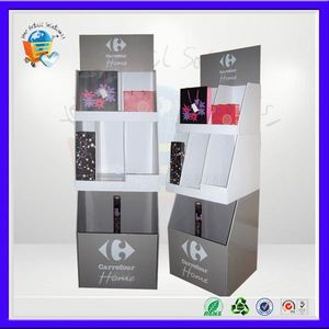 vitrina electrónica giratoria, vitrina electrónica de suelo plegable de cartón, cabina de votación electoral con impresión 4C - Product Image 4