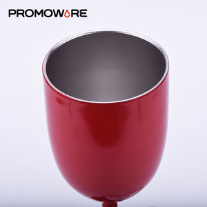 300ml double paroi <span class=keywords><strong>en</strong></span> <span class=keywords><strong>acier</strong></span> <span class=keywords><strong>inoxydable</strong></span> <span class=keywords><strong>verre</strong></span> <span class=keywords><strong>à</strong></span> <span class=keywords><strong>vin</strong></span> Transparent couvercle tritan avec fermeture coulissante 10OZ parti café thé gobelet - Product Image 5