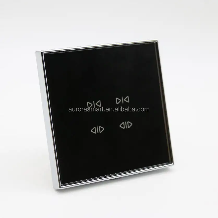 Tijio K7 Serie ZigBee & WIFI Z-Welle 3 Gangs Smart Home Touch Schalter aus gehärtetem Glas