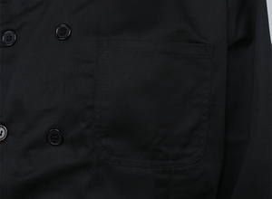 Venta al por mayor Hotel de diseño uniforme de Chef cocinar desgaste restaurante uniforme de Chef chaqueta - Product Image 4