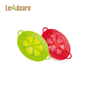 Outil de cuisine facile à nettoyer Couvercle en silicone de petite taille Bouchon en caoutchouc empêchant le débordement et le désordre - Product Image 2