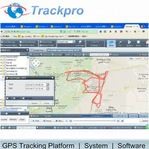 GPS tracking software platform met gratis downloaden mobiele apps ondersteuning PT502, PT600X, PT201