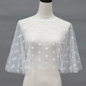 D1307I Bianco Abito Da Sposa Avvolge Scialli Bianco Spalla vestito convenzionale Velo scialle