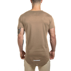 Maglietta con palangari ZN-389 con orlo rotondo Modulare e stampa riflettente per sport da palestra da uomo - Product Image 3