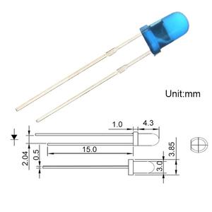 Cao lumens Dip 1500nm 3000nm 8000nm 1.8-3.2V Vòng <span class=keywords><strong>LED</strong></span> Diode - Product Image 6