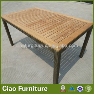 Mesa <span class=keywords><strong>de</strong></span> madera <span class=keywords><strong>de</strong></span> <span class=keywords><strong>teca</strong></span> silla <span class=keywords><strong>de</strong></span> jardín <span class=keywords><strong>de</strong></span> ratán mesa <span class=keywords><strong>de</strong></span> comedor y silla - Product Image 2