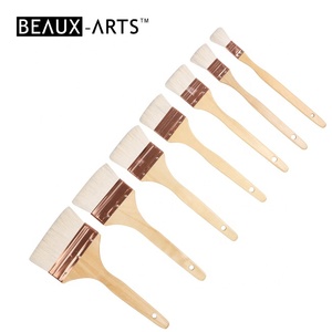 Chèvre — ensemble de <span class=keywords><strong>pinceaux</strong></span> <span class=keywords><strong>pour</strong></span> peinture à l'<span class=keywords><strong>aquarelle</strong></span>, série fine, poils de chèvre blancs - Product Image 2