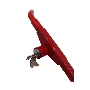 Serrure de <span class=keywords><strong>voiture</strong></span> de sécurité au volant antivol en acier principal - Product Image 5