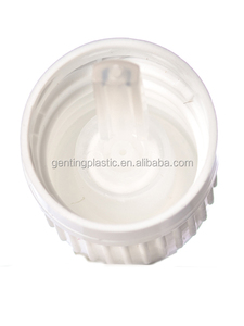 Bouchon compte-gouttes inviolable en PP blanc de <span class=keywords><strong>18</strong></span> mm avec embout inversé et orifice pour bouchons de bouteilles et fermetures - Product Image 5