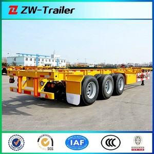 <span class=keywords><strong>Camion</strong></span> remorque charge <span class=keywords><strong>container</strong></span> skeleton s'incline et semi trailer pour la vente - Product Image 1