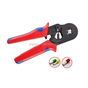 เครื่องมือจีบ HSC8 6-4คีมสำหรับปลายสายไฟประเภท E En ขนาด0.25-6 - Product Image 1