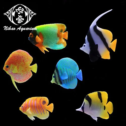 Aquarium tank gefälschte betta fisch guppy marine fisch dekoration schwimm zubehör
