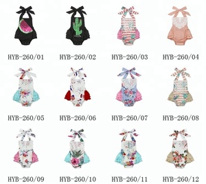 Dentelle Décoration <span class=keywords><strong>Cactus</strong></span> Motif Bébé Barboteuses Tout-petits Vêtements - Product Image 6
