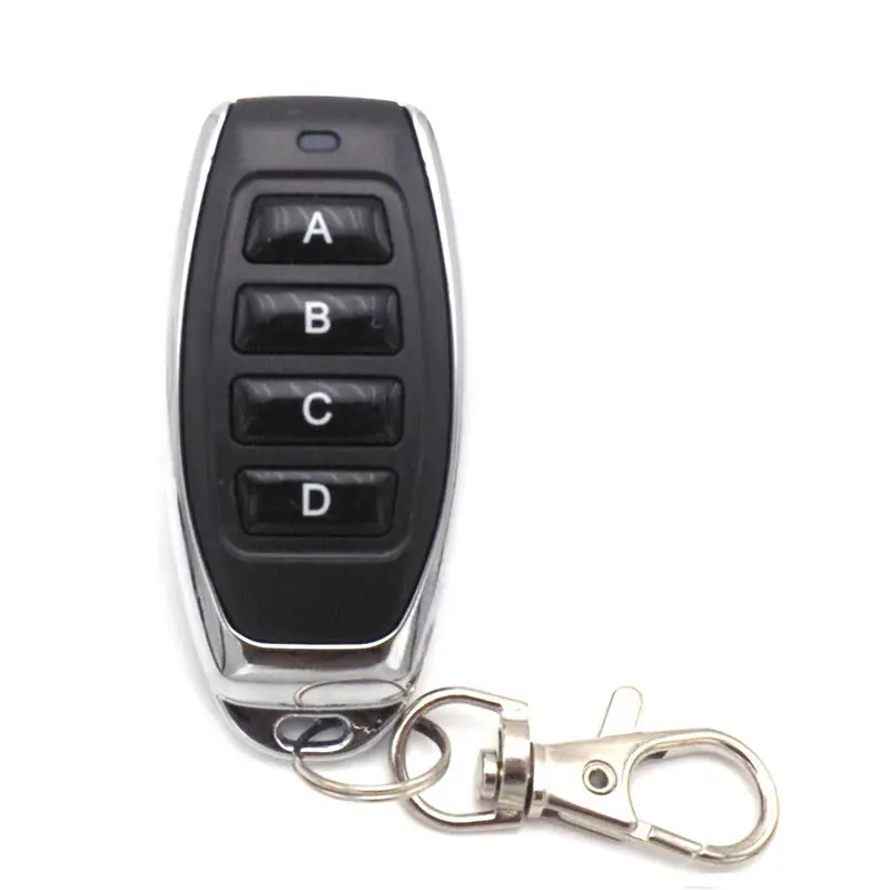 Control remoto para puerta de casa inteligente, copia de código rodante, buena calidad, 2/4 botones, 43392