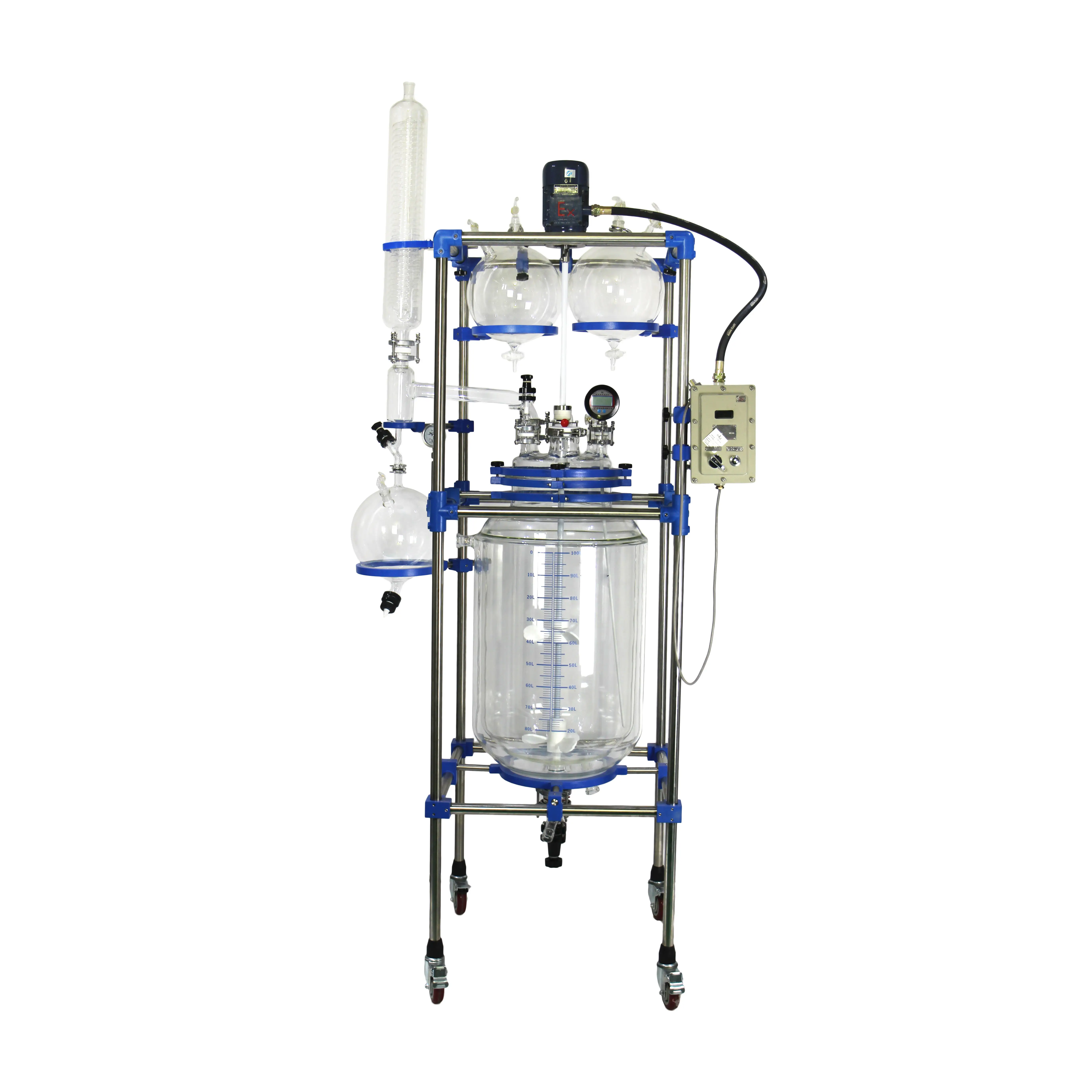 20 Liter Aangepaste Fabriek Prijs Biodiesel Chemische Glazen Reactor