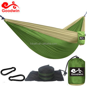 Paracaídas Hamaca de Nylon Hamaca de Tela de Paracaídas Doble Hamaca Para Dormir <span class=keywords><strong>2</strong></span> Persona Al Aire Libre Muebles GW-DH01 - Product Image 4