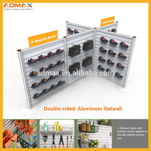 Portátil de doble- cara de lamas de aluminio con panel de tela bueno para <span class=keywords><strong>la</strong></span> exhibición de <span class=keywords><strong>la</strong></span> tienda - Product Image 1
