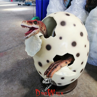 Dino0334 Robotik dinozor yumurtası Modeli