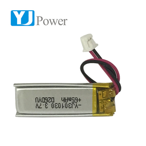 Longevo lipo batería 301030 65 mAh <span class=keywords><strong>3</strong></span>,7 V batería de polímero de litio para bluetooth - Product Image 4