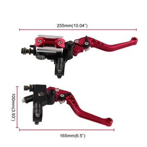 Leva Pompa Freno Frizione per Moto, Frizione Idraulica, <span class=keywords><strong>Accessori</strong></span> Cilindro Maestro 7/8\" CNC - Product Image 5