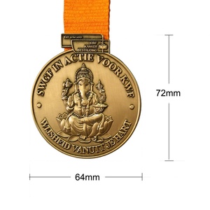 चीन आपूर्तिकर्ता पेशेवर स्मारिका शिल्प कस्टम धातु खेल पदक और ट्राफियां - Product Image 2