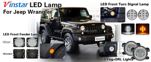 20 w de alta potencia de reemplazo directo de halo anillo cre e niebla DRL de la lámpara para jeep wrangler, Grand Cherokee - Product Image 5