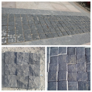 Dalles de pavage <span class=keywords><strong>en</strong></span> <span class=keywords><strong>granit</strong></span> gris plat noir pour l'extérieur, <span class=keywords><strong>en</strong></span> <span class=keywords><strong>granit</strong></span> interverrouillable - Product Image 3