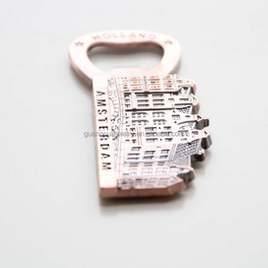 Abridor de botellas de recuerdo de <span class=keywords><strong>turismo</strong></span> Holland, imán de nevera, venta al por mayor - Product Image 3