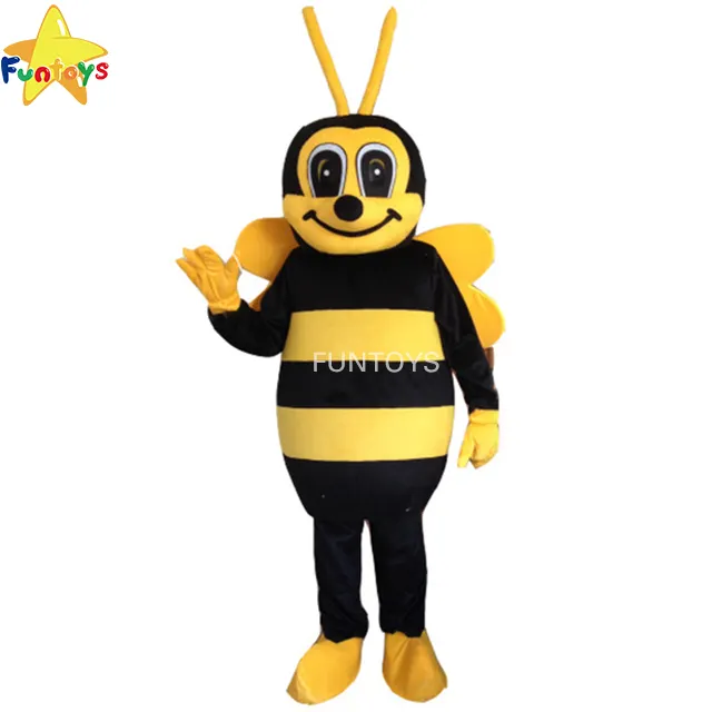 Funtoys CE Honey Bee Man Mascot Costume Zoo Farm Party Fancy Dress For Adult