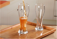 Tasse en verre de bière en cristal de bavière de 500ml, tasse en verre de pinte pour bière de 17 onces