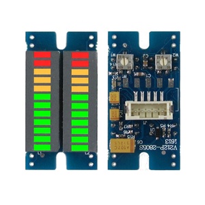 Taidacent 300mW Baja potencia <span class=keywords><strong>12</strong></span> segmentos Analizador de espectro de audio Vumeter <span class=keywords><strong>Led</strong></span> Vu Meter Medidor de nivel de audio - Product Image 4