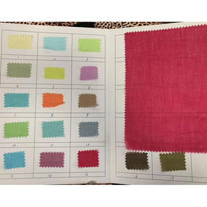 ราคาถูก75gsm 55 "/56" ของแข็งทอผ้าฝ้าย100% อินทรีย์ผ้ามัสลิน - Product Image 1