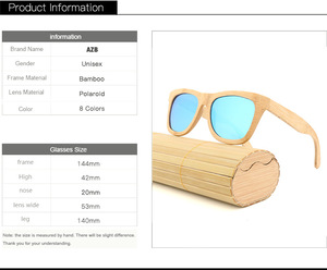 Bán Buôn Tùy Chỉnh Logo Riêng Chất Lượng Cao Sun <span class=keywords><strong>Glasses</strong></span> UV400 CE Bằng Gỗ Phân Cực Tre Kính Mát - Product Image 6