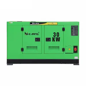 Water-cooled Chinese Weifang Huadong engine 30kw diesel generator