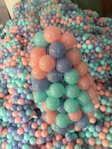 Click N' Play Paquete de 200 bolas de PU a prueba de aplastamiento sin BPA sin ftalatos Bolas de pozo reutilizables duraderas en 6 colores brillantes - Product Image 4