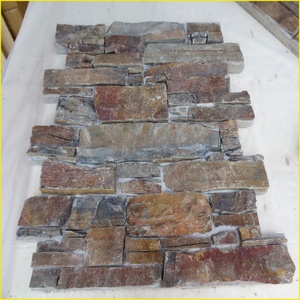 <span class=keywords><strong>Pierre</strong></span> d'ardoise moderne polie <span class=keywords><strong>de</strong></span> la culture populaire chinoise pour l'aménagement paysager des hôtels, revêtement mural - Product Image 5