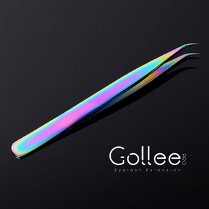 Recto estándar de acero inoxidable de <span class=keywords><strong>la</strong></span> pestaña falsa pinzas volumen pestañas pinzas fabricante - Product Image 2