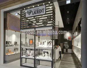 Creative watch retail store interior design for shopping center