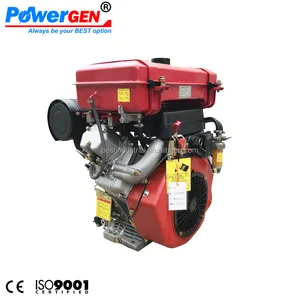 Beste Industriële Dieselmotor 2 Cilinder V-twin 25HP