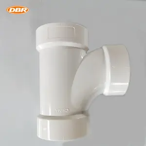 배관 도구 이름 중국 도구 도매 DBR 위생 티 플라스틱 PVC 파이프 피팅