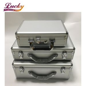 กล่องเก็บของเอนกประสงค์,กล่องใส่เครื่องมืออุปกรณ์อลูมิเนียมสำหรับงานหนักสีเงินแบบกำหนดเอง - Product Image 4