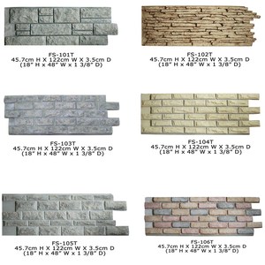 Oferta de adornos de <span class=keywords><strong>poliuretano</strong></span> de alta calidad, hermosa piedra cultural de pu, panel de <span class=keywords><strong>imitación</strong></span> de <span class=keywords><strong>ladrillo</strong></span> - Product Image 1