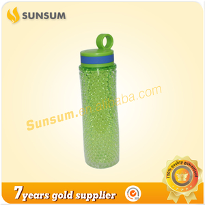 La calidad Garantizada de bebida de plástico 7.8x27.3 cm verde <span class=keywords><strong>550</strong></span> ml Libre de BPA tritan shaker deporte botella de agua - Product Image 1
