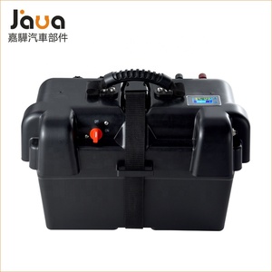 Plastik 12 v motosiklet araba tekne deniz Çift pil kutusu - Product Image 4