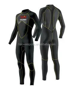 3mm erkek yüksek kaliteli CR neopren tam wetsuit, sörf kıyafeti geri fermuar ve sharkskin