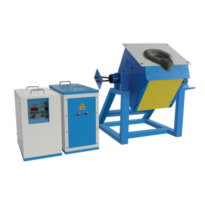 Fuente de la fábrica de inducción horno de fundición de metal para fundir <span class=keywords><strong>el</strong></span> aluminio, cobre, hierro, oro y plata - Product Image 2