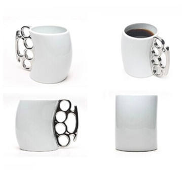 Zogift 2018 negro <span class=keywords><strong>especial</strong></span> puño plumero de mango knuckle taza - Product Image 3