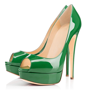 Latest Desgin Women 7 Inches Dress Shoes <strong>Open</strong> <strong>Toe</strong> Sexy <strong>Platform</strong> <strong>Heels</strong> - Product Image 5