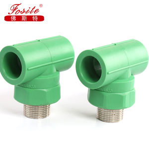 Raccord professionnel pour tuyau PPR / Raccord croisé / Tuyau croisé égal 20 mm DIN8077/8078 PN10 Résistant à la corrosion Résistant aux produits chimiques Lisse - Product Image 4